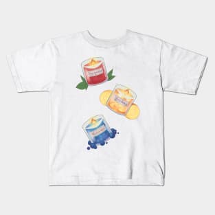 Beautiful Scented candles pack Kids T-Shirt